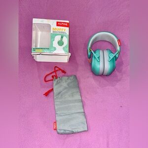 Alpine Muffy Kids - Noise Cancelling Headphones - Turquoise/Blue - Brand New